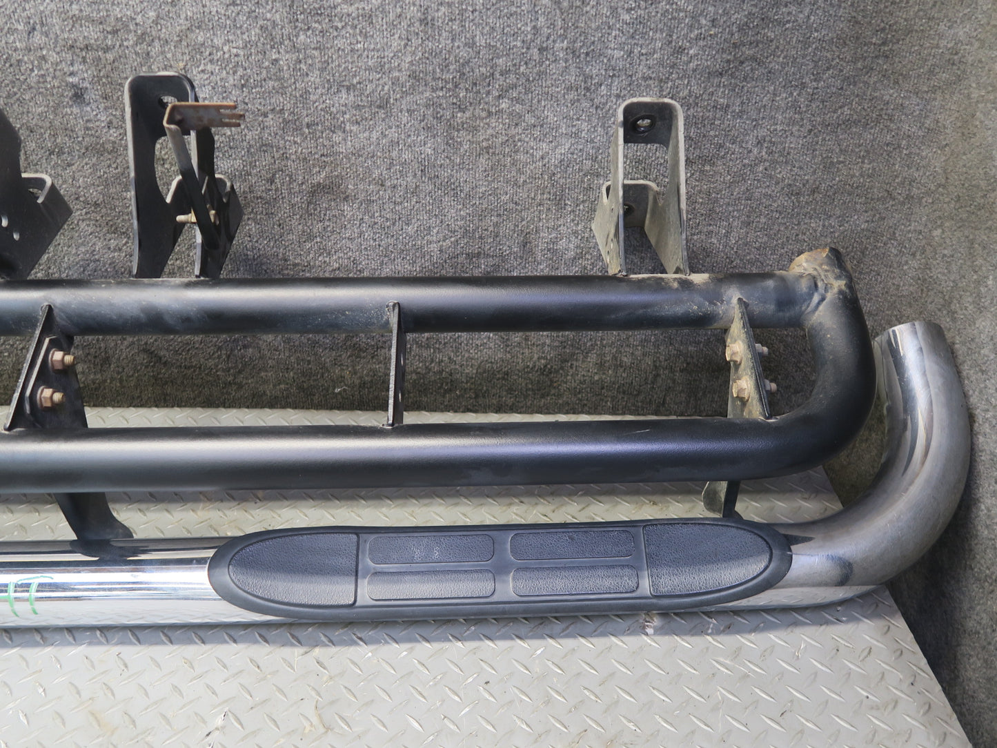 2003-2009 Hummer H2 Left & Right Side Running Step Board Guard Set of 2