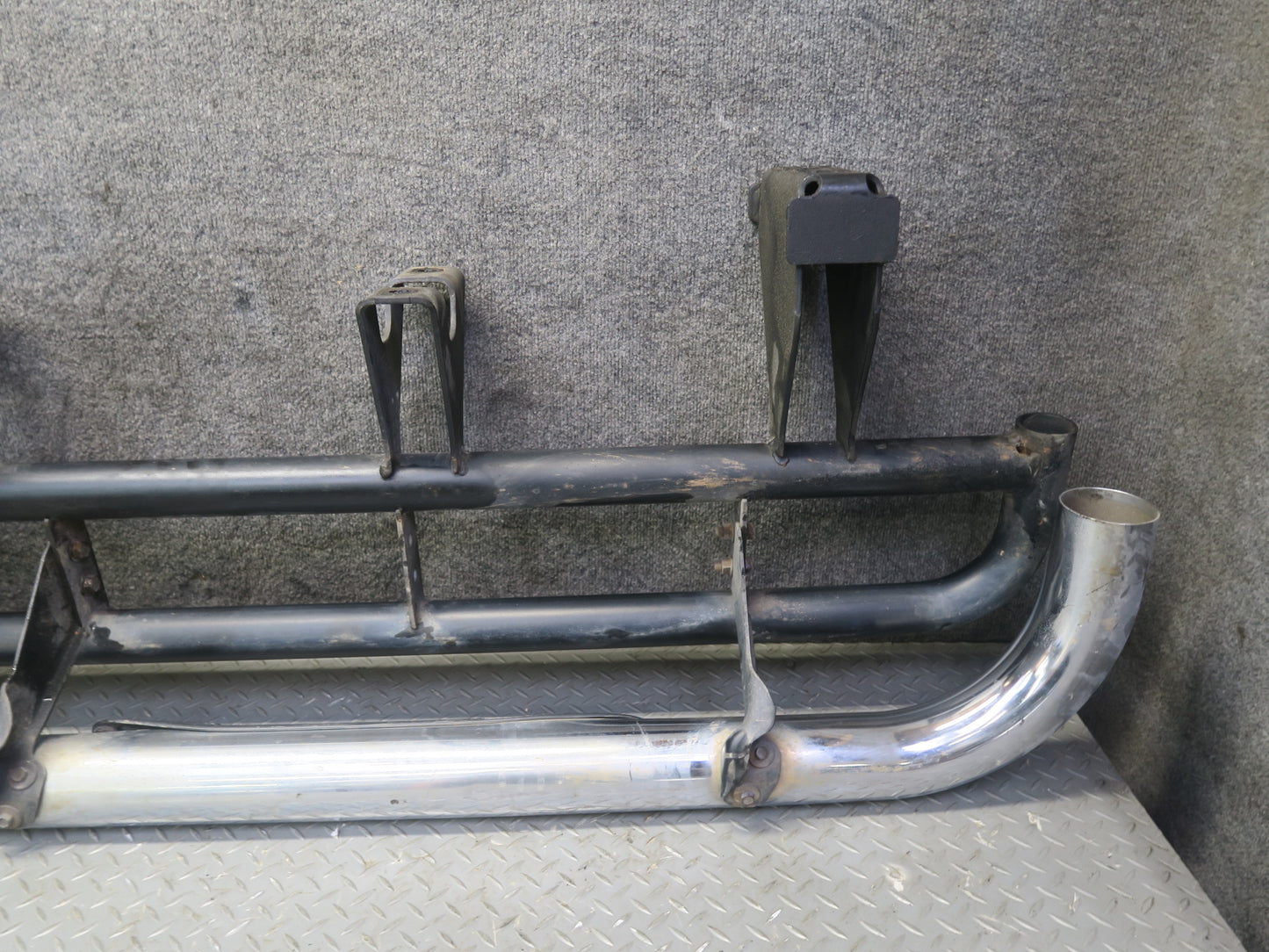 2003-2009 Hummer H2 Left & Right Side Running Step Board Guard Set of 2
