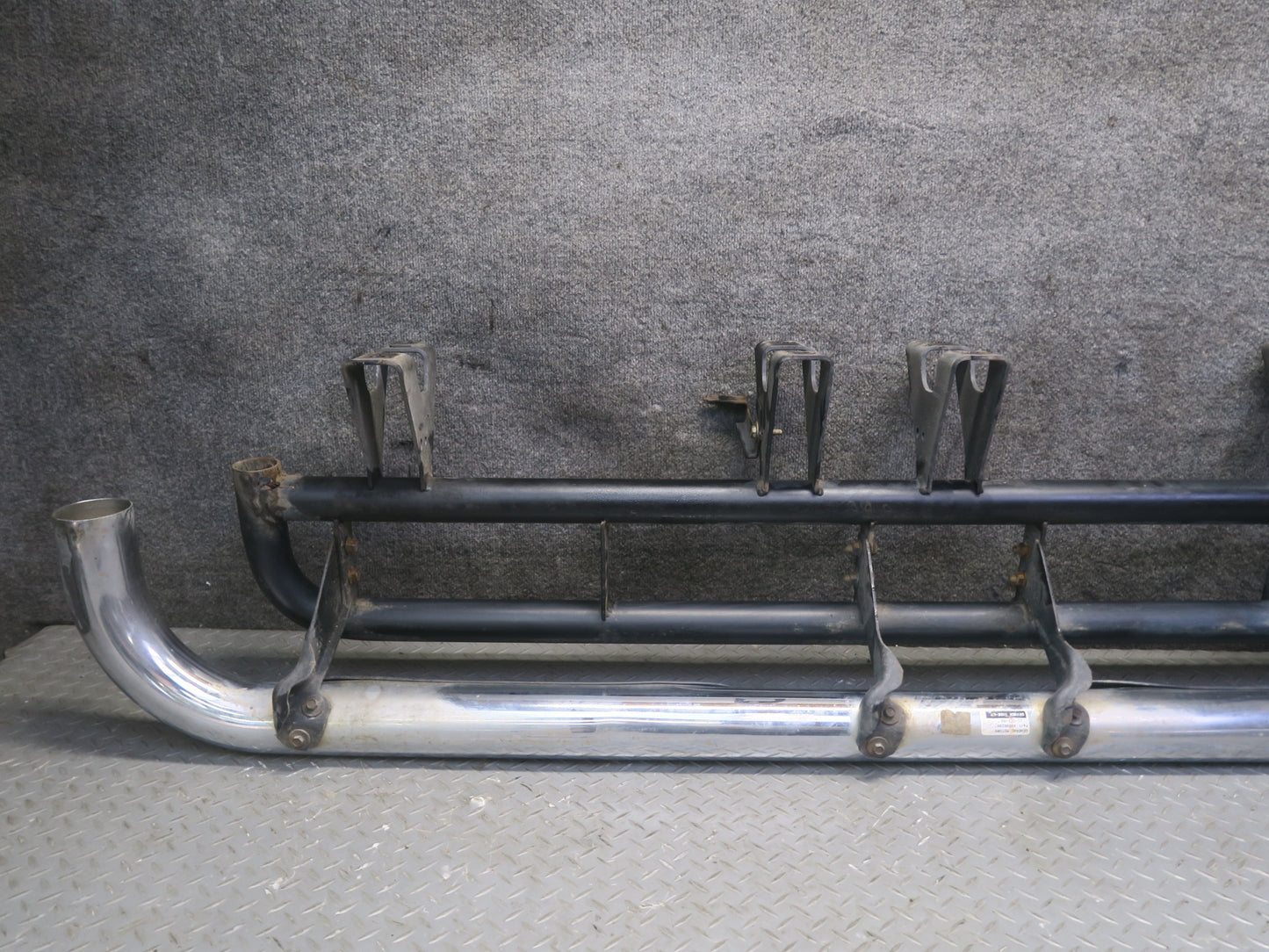 2003-2009 Hummer H2 Left & Right Side Running Step Board Guard Set of 2