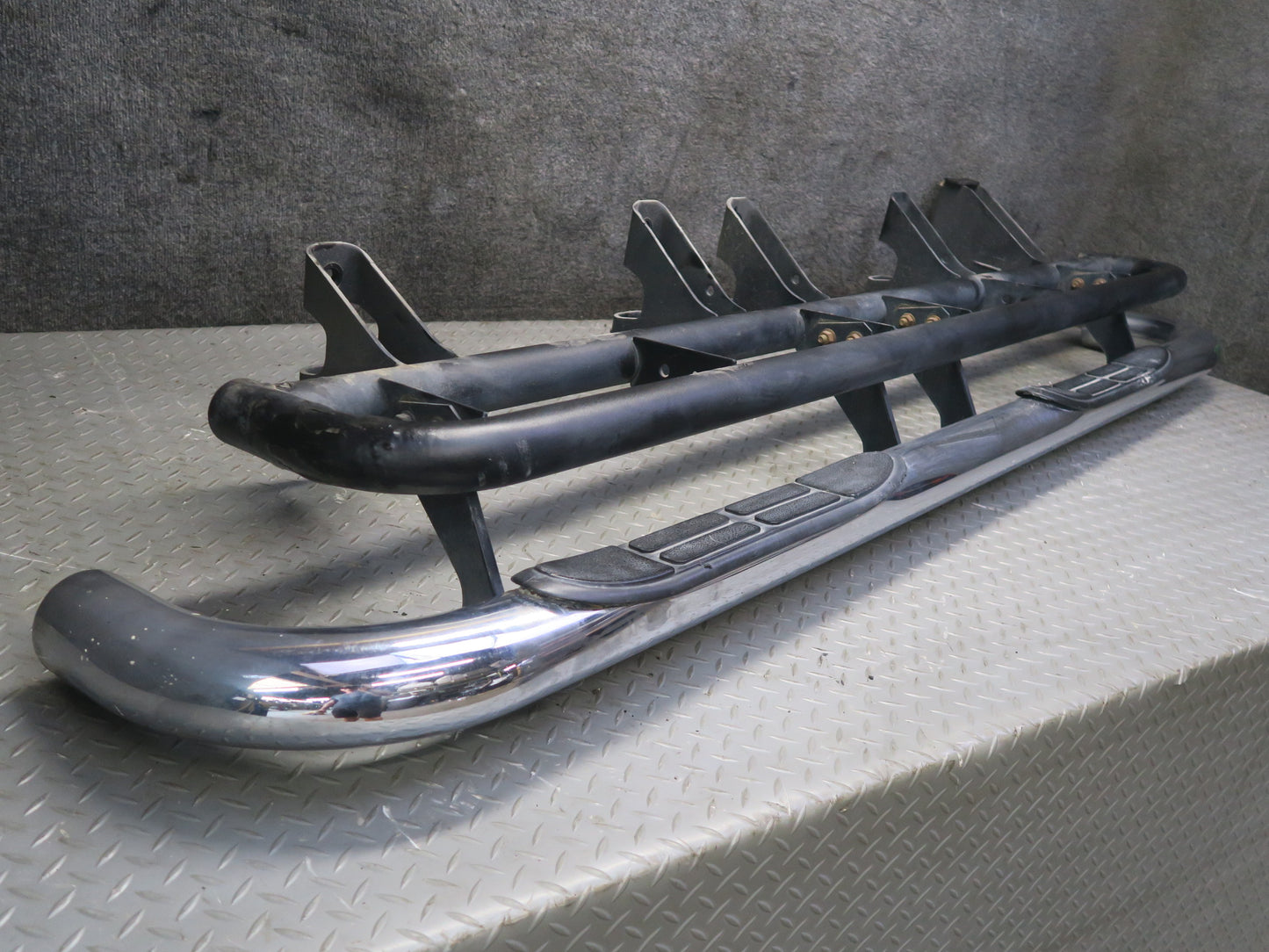 2003-2009 Hummer H2 Left & Right Side Running Step Board Guard Set of 2