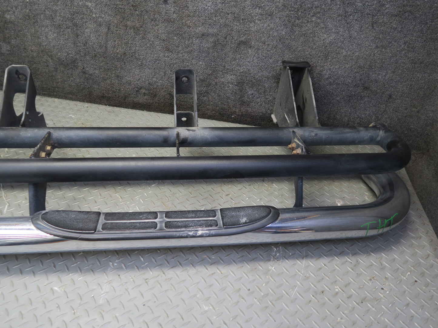 2003-2009 Hummer H2 Left & Right Side Running Step Board Guard Set of 2