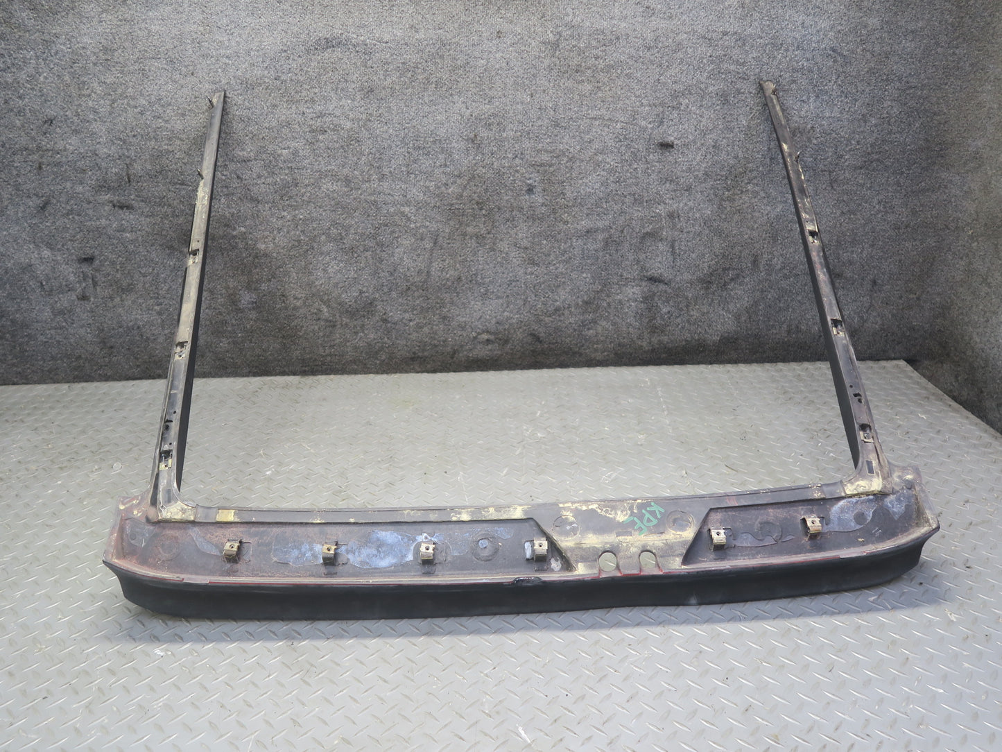 1983-1986 Porsche 928 S Rear Trunk Lid Spoiler W/ Left Right Side Extension Set