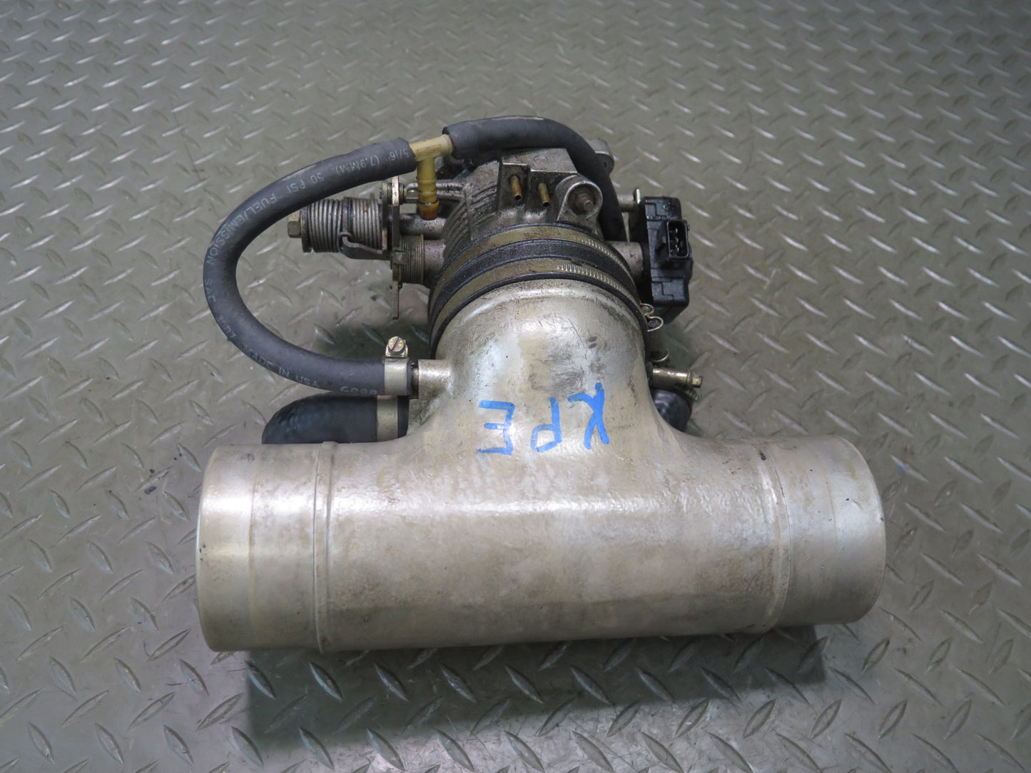 1985-1986 Porsche 928 S 5.0L V8 Engine Intake Manifold T Pipe W/ Throttle Body