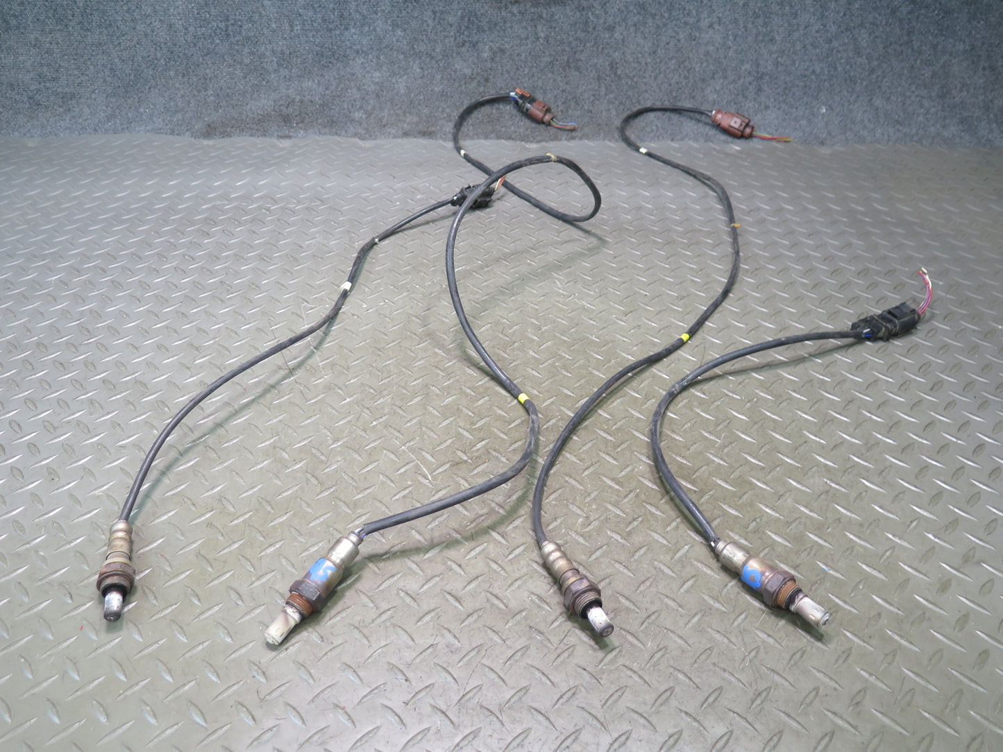 11-15 Audi 4L Q7 3.0L Ctwb Set of 4 Oxygen O2 Lambda Sensor OEM