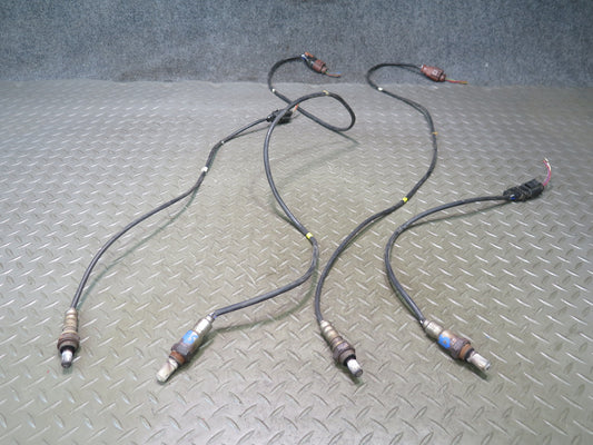 11-15 Audi 4L Q7 3.0L Ctwb Set of 4 Oxygen O2 Lambda Sensor OEM