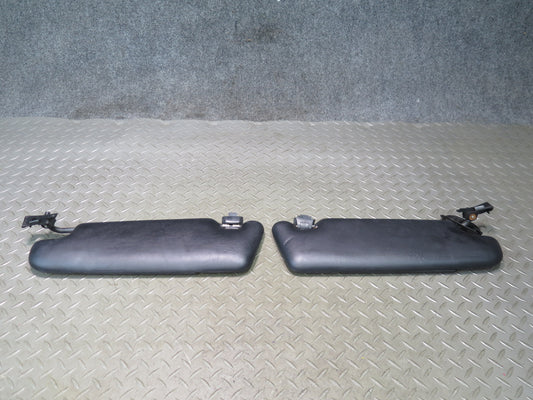 96-02 Mercedes R129 Sl-class Set of 2 Front Left & Right Sun Visor Black OEM