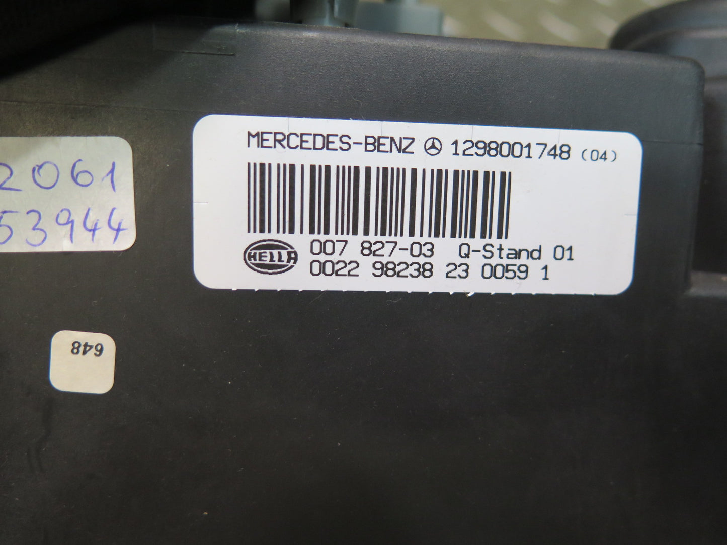 98-02 Mercedes R129 SL500 Central Lock Locking Vacuum Pump 1298001748 OEM