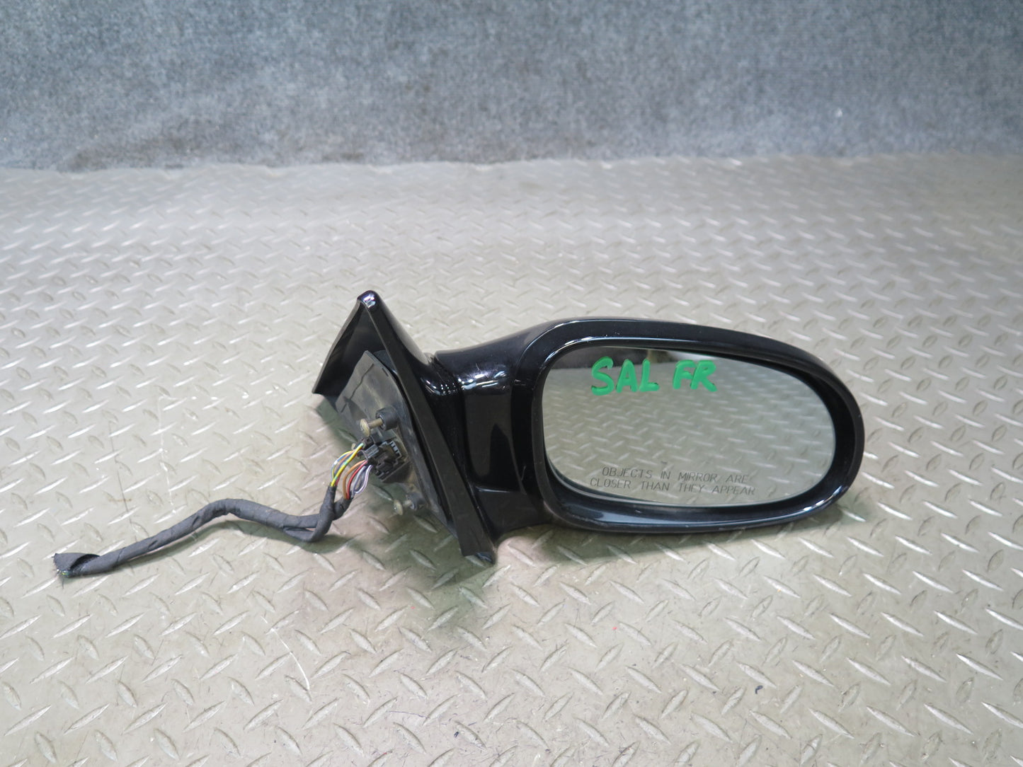 99-02 Mercedes R129 SL500 SL600 Right Door Exterior Side View Mirror Black OEM