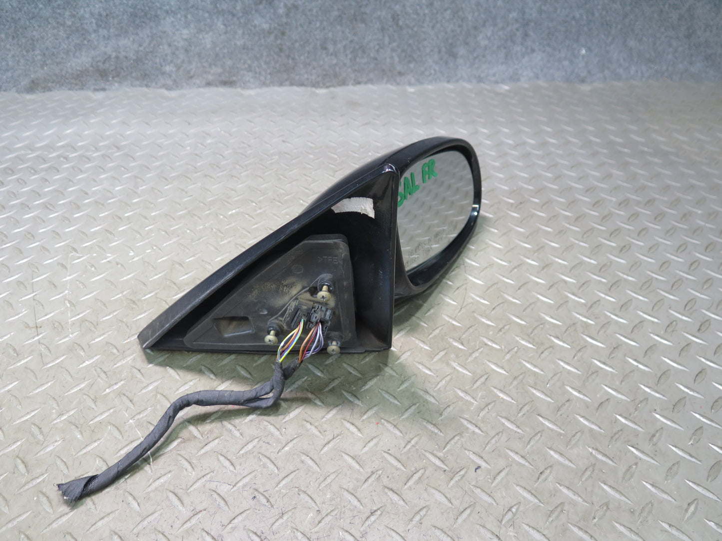 99-02 Mercedes R129 SL500 SL600 Right Door Exterior Side View Mirror Black OEM