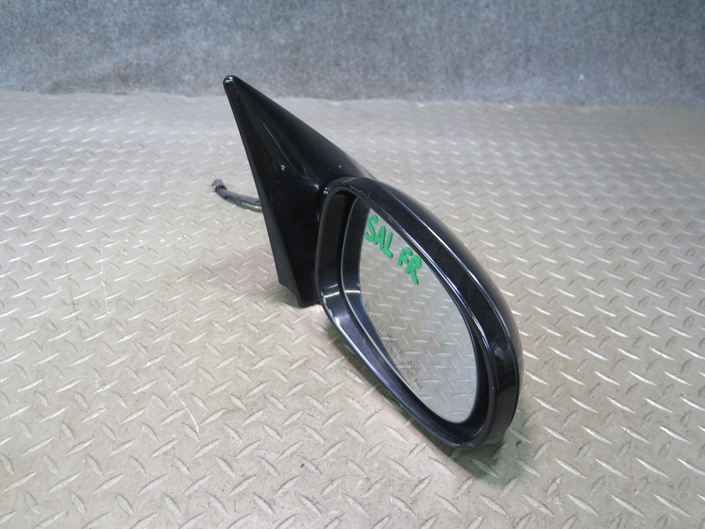 99-02 Mercedes R129 SL500 SL600 Right Door Exterior Side View Mirror Black OEM