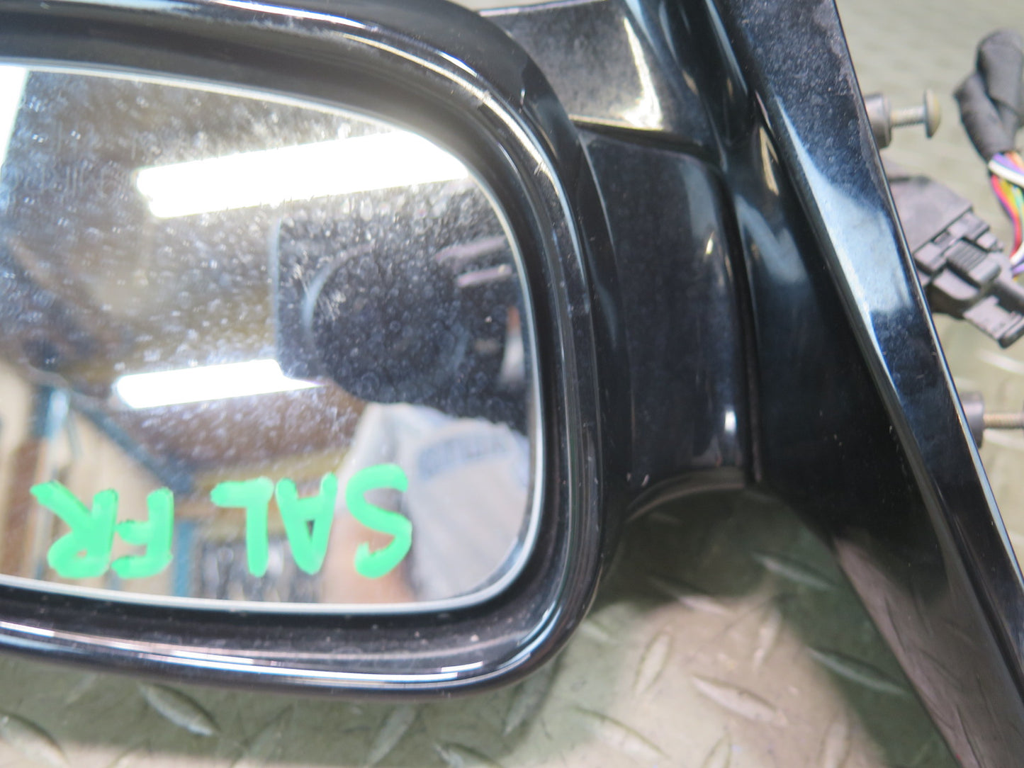 99-02 Mercedes R129 SL500 SL600 Right Door Exterior Side View Mirror Black OEM