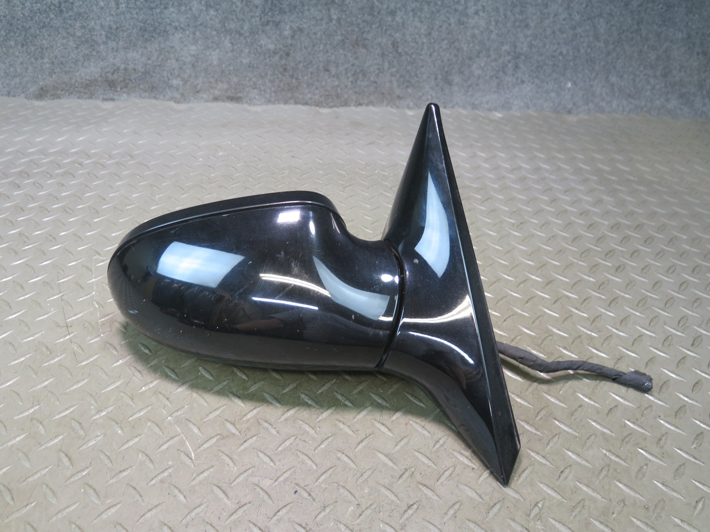 99-02 Mercedes R129 SL500 SL600 Right Door Exterior Side View Mirror Black OEM