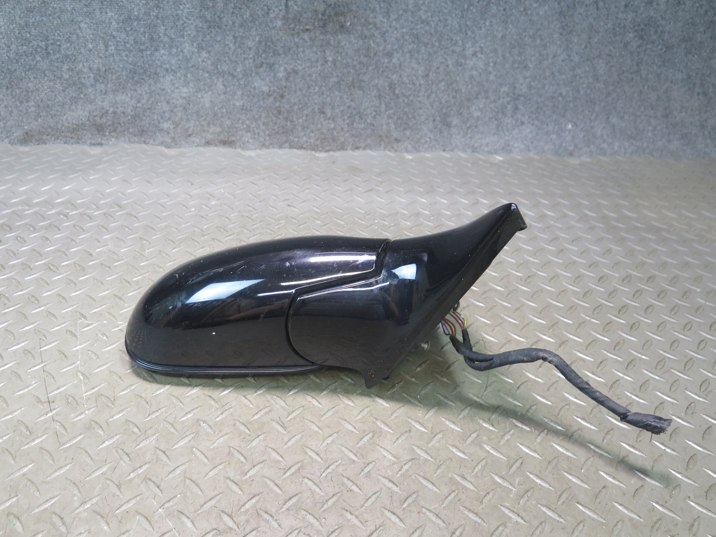 99-02 Mercedes R129 SL500 SL600 Right Door Exterior Side View Mirror Black OEM