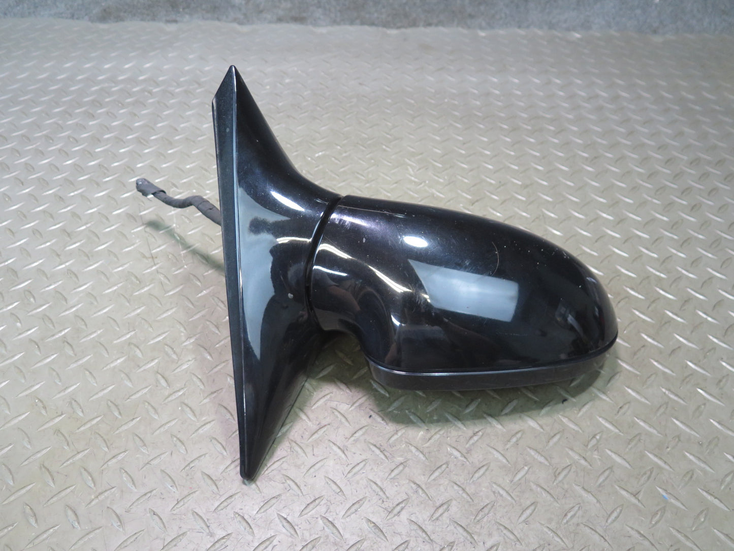 99-02 Mercedes R129 SL500 SL600 Right Door Exterior Side View Mirror Black OEM