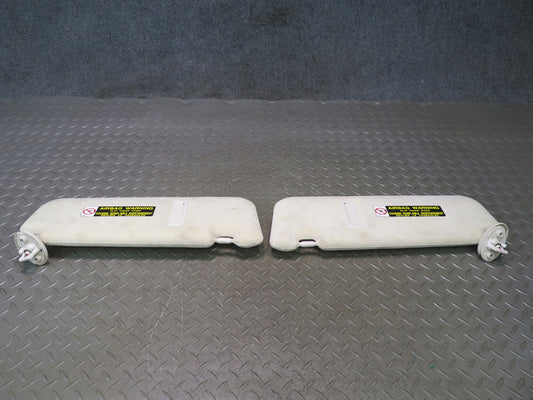 08-09 Lexus UVF46L LS600h Set of 2 Front Left & Right Sun Visor OEM