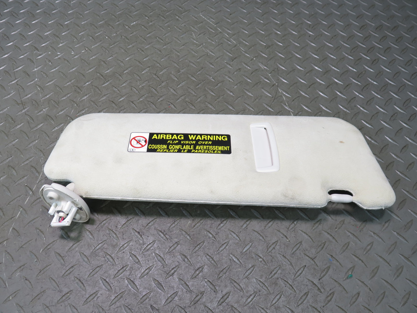 08-09 Lexus UVF46L LS600h Set of 2 Front Left & Right Sun Visor OEM