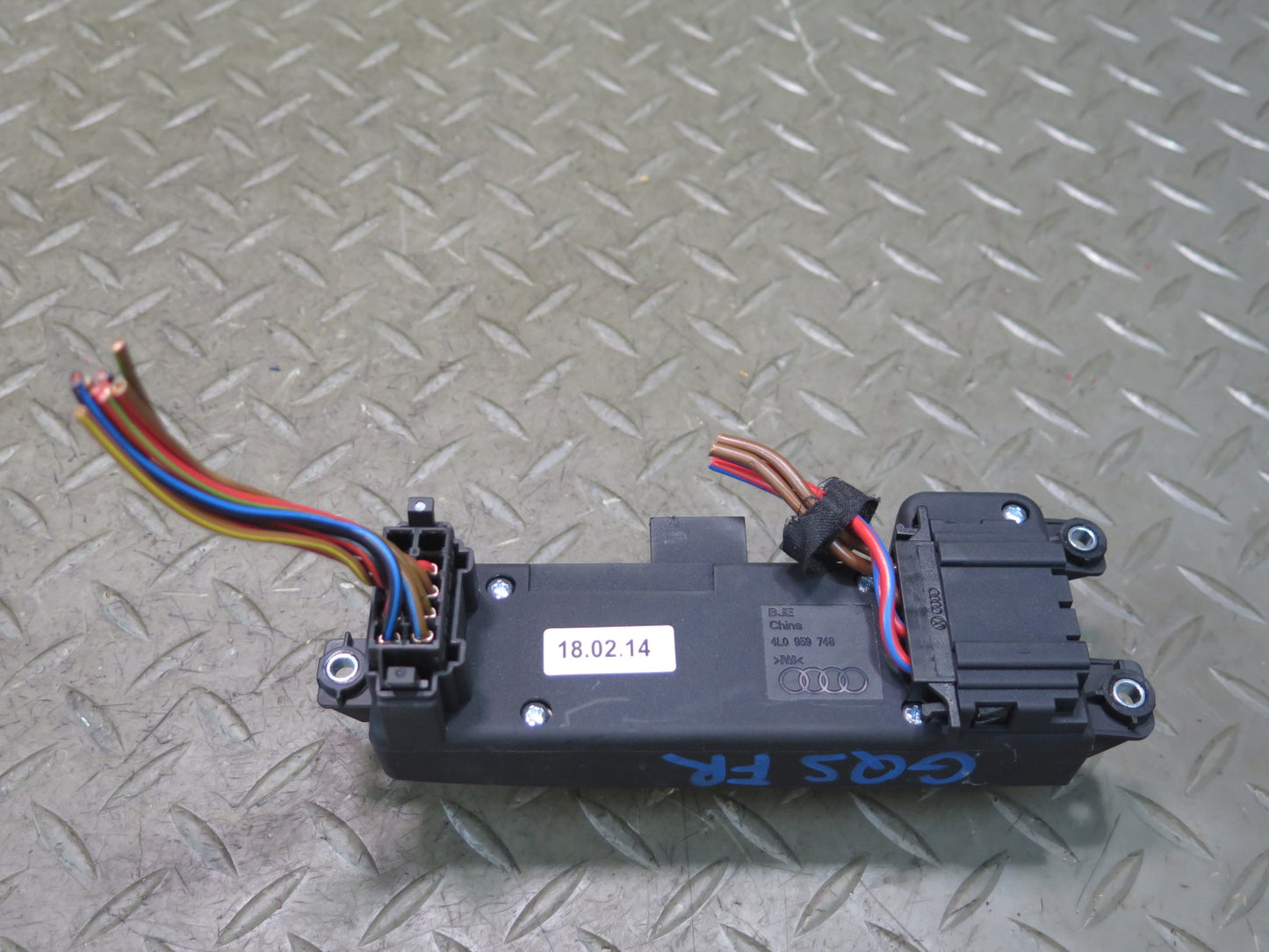 07-15 Audi 4L Q7 Front Right Seat Adjustment Control Switch 4L0959748 OEM