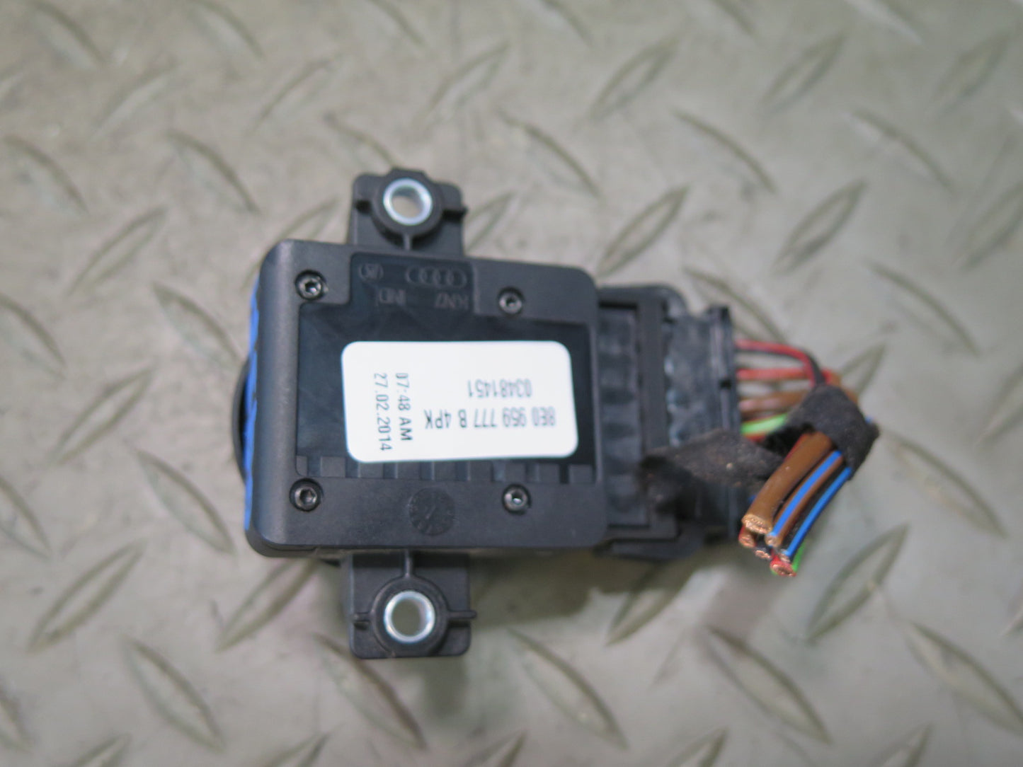 07-15 Audi 4L Q7 Front Left Seat Adjust Lumbar Control Switch 8E0959777B OEM
