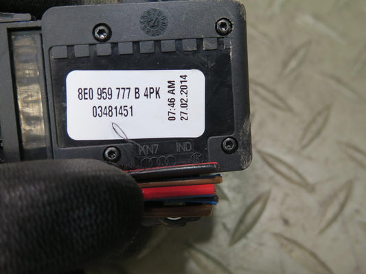 07-15 Audi 4L Q7 Front Left Seat Adjust Lumbar Control Switch 8E0959777B OEM