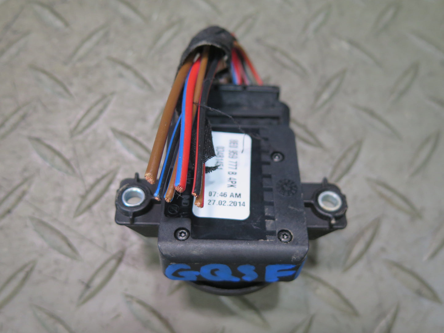 07-15 Audi 4L Q7 Front Left Seat Adjust Lumbar Control Switch 8E0959777B OEM