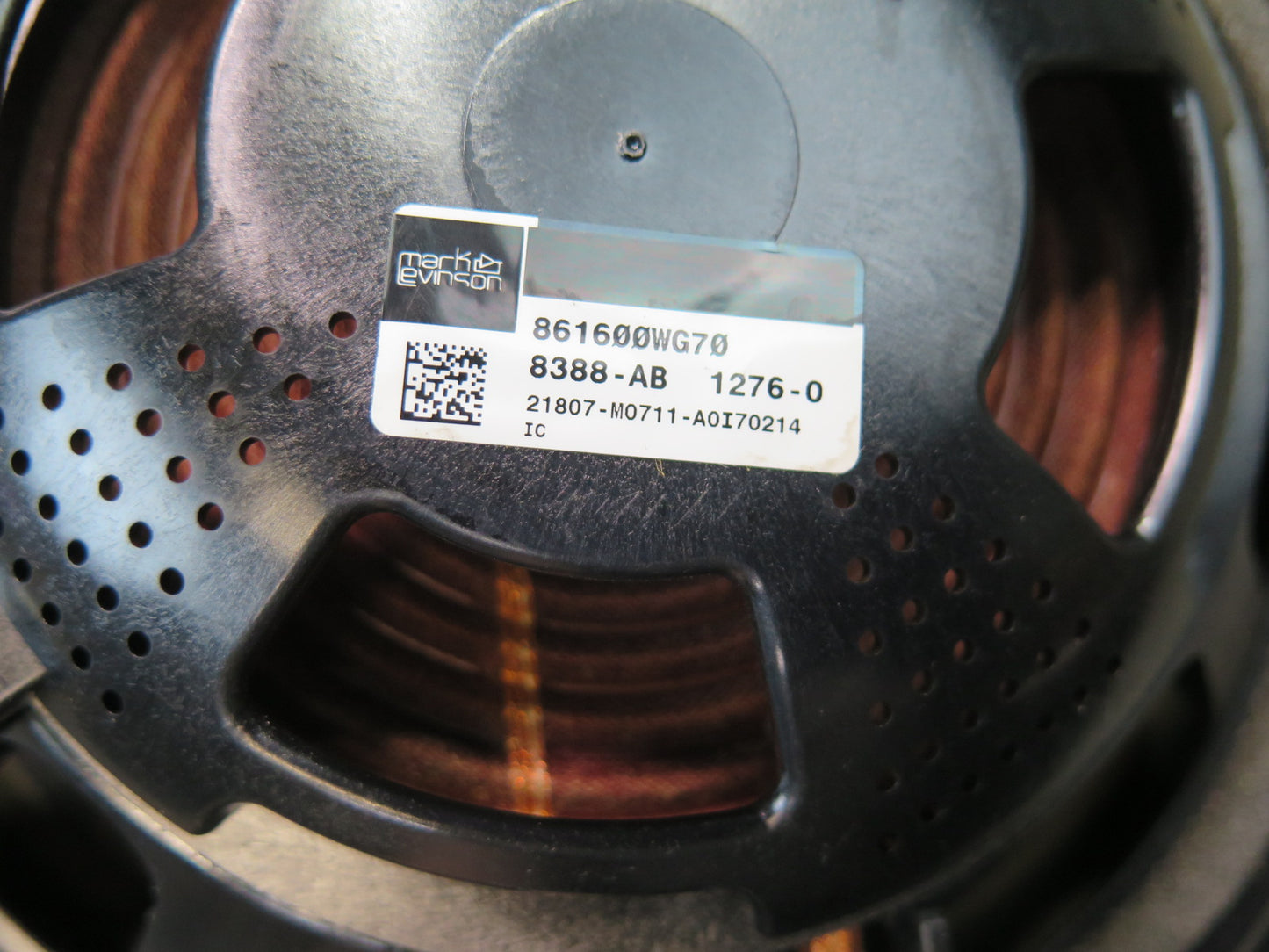07-17 Lexus UVF46L LS600h LS460 Rear Mark Levinson Subwoofer Speaker OEM