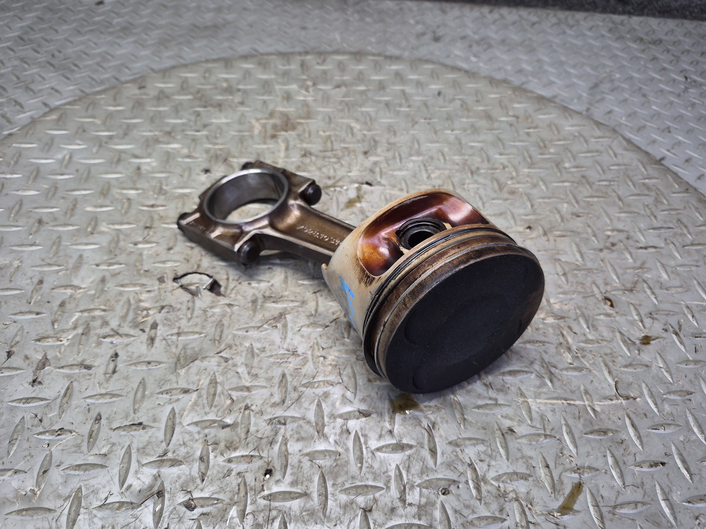 1985-1986 Porsche 928 S 5.0L V8 Engine Piston Connecting Rod Set of 8 93k Miles