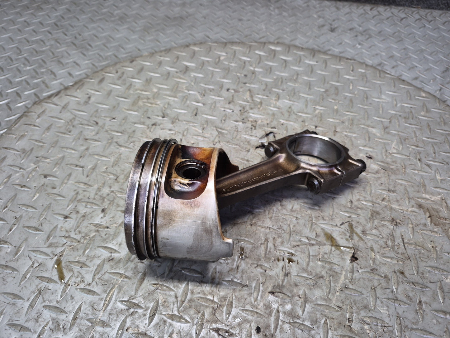 1985-1986 Porsche 928 S 5.0L V8 Engine Piston Connecting Rod Set of 8 93k Miles