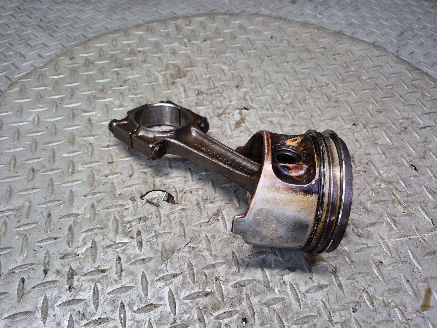 1985-1986 Porsche 928 S 5.0L V8 Engine Piston Connecting Rod Set of 8 93k Miles