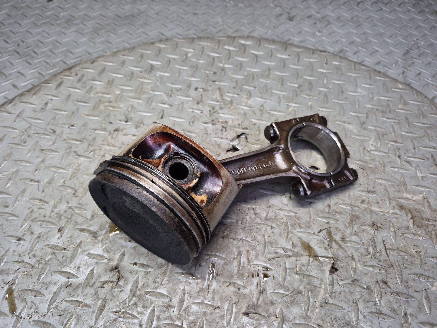 1985-1986 Porsche 928 S 5.0L V8 Engine Piston Connecting Rod Set of 8 93k Miles