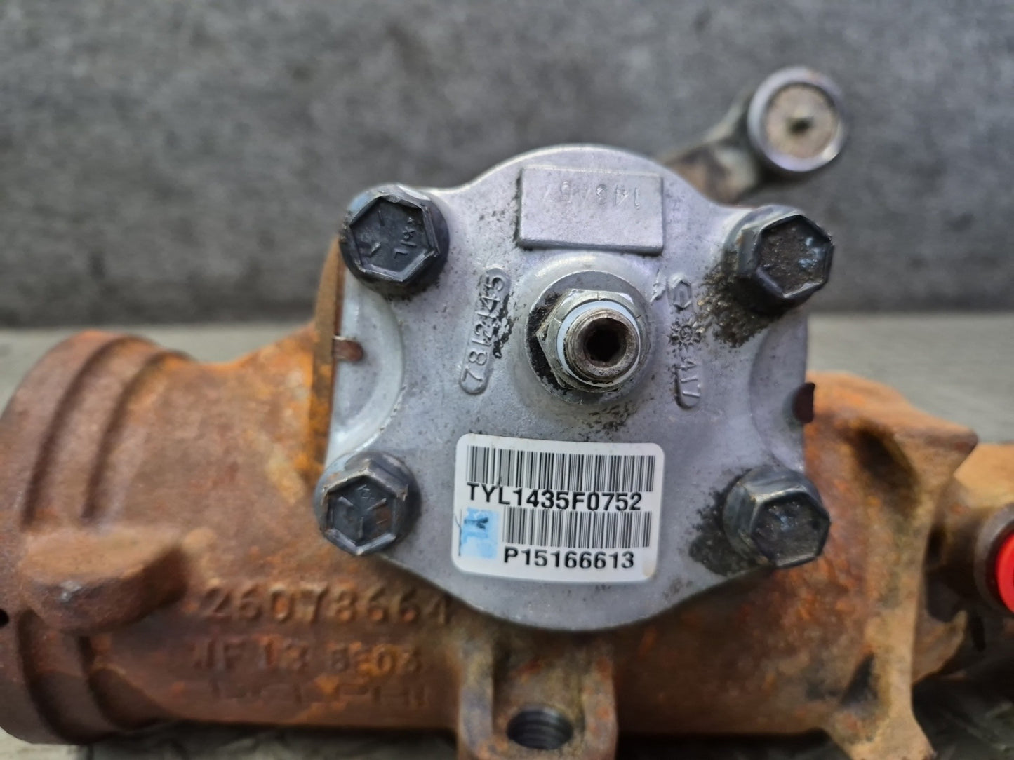 2003-2007 Hummer H2 Power Steering Gearbox Gear Box 15166613