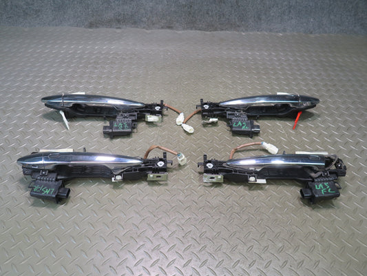 08-16 Lexus LS600h Set of 4 Front & Rear Door Exterior Handle w Keyless OEM