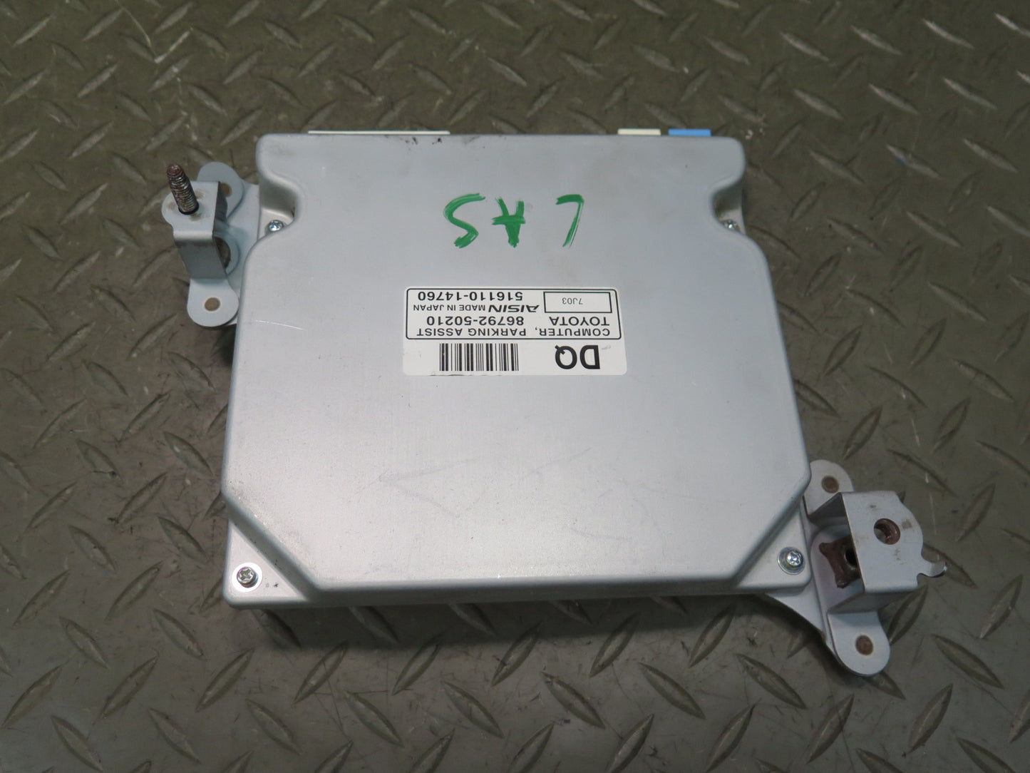 07-09 Lexus UVF46L LS600h LS460 Parking Assist Control Module 86792-50210 OEM