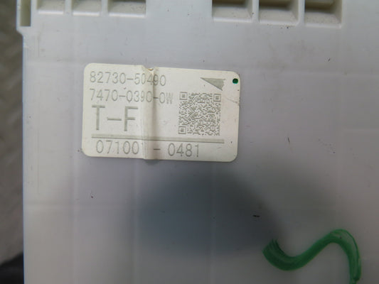 08-09 Lexus UVF46L LS600h Front Right Interior Cabin Fuse Relay Box Module