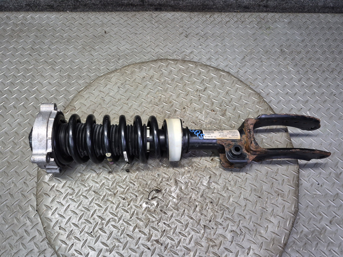 07-15 Audi 4L Q7 AWD Set of 2 Front Left & Right Strut Shock Absorber OEM