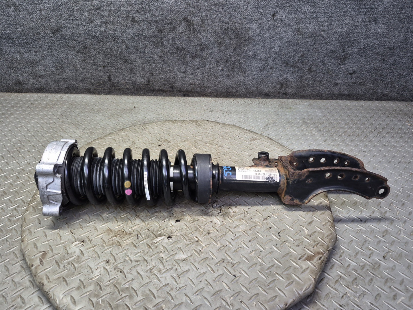 07-15 Audi 4L Q7 AWD Set of 2 Front Left & Right Strut Shock Absorber OEM