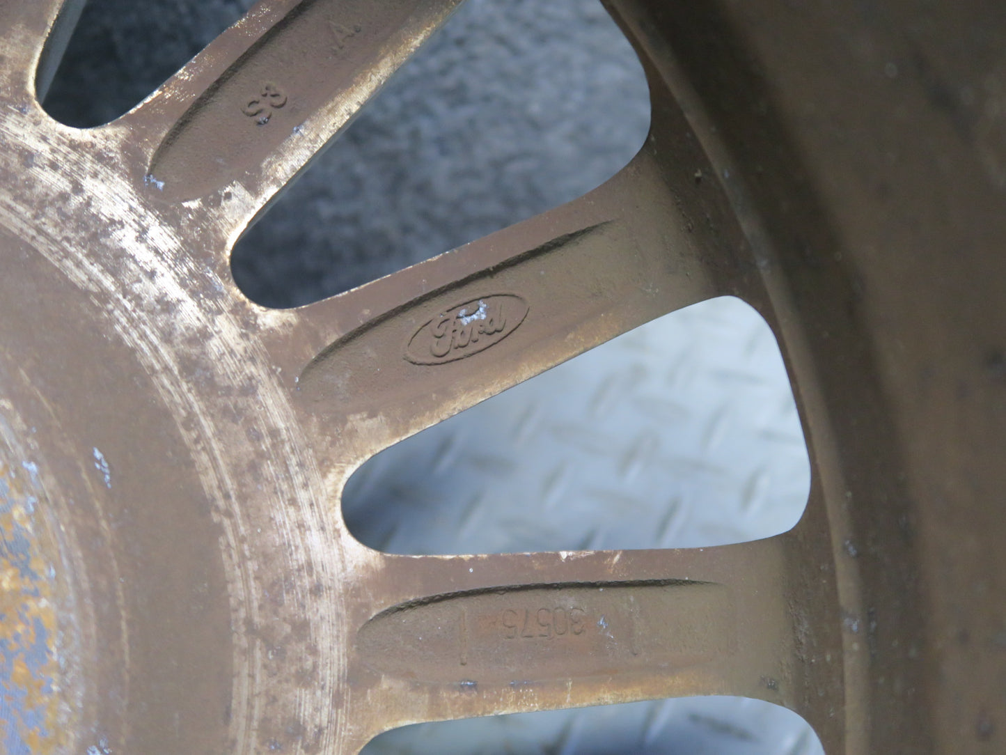 02-05 Ford Thunderbird Set of 4 Factory R17" Wheel Rim 17x7.5J ET60 OEM
