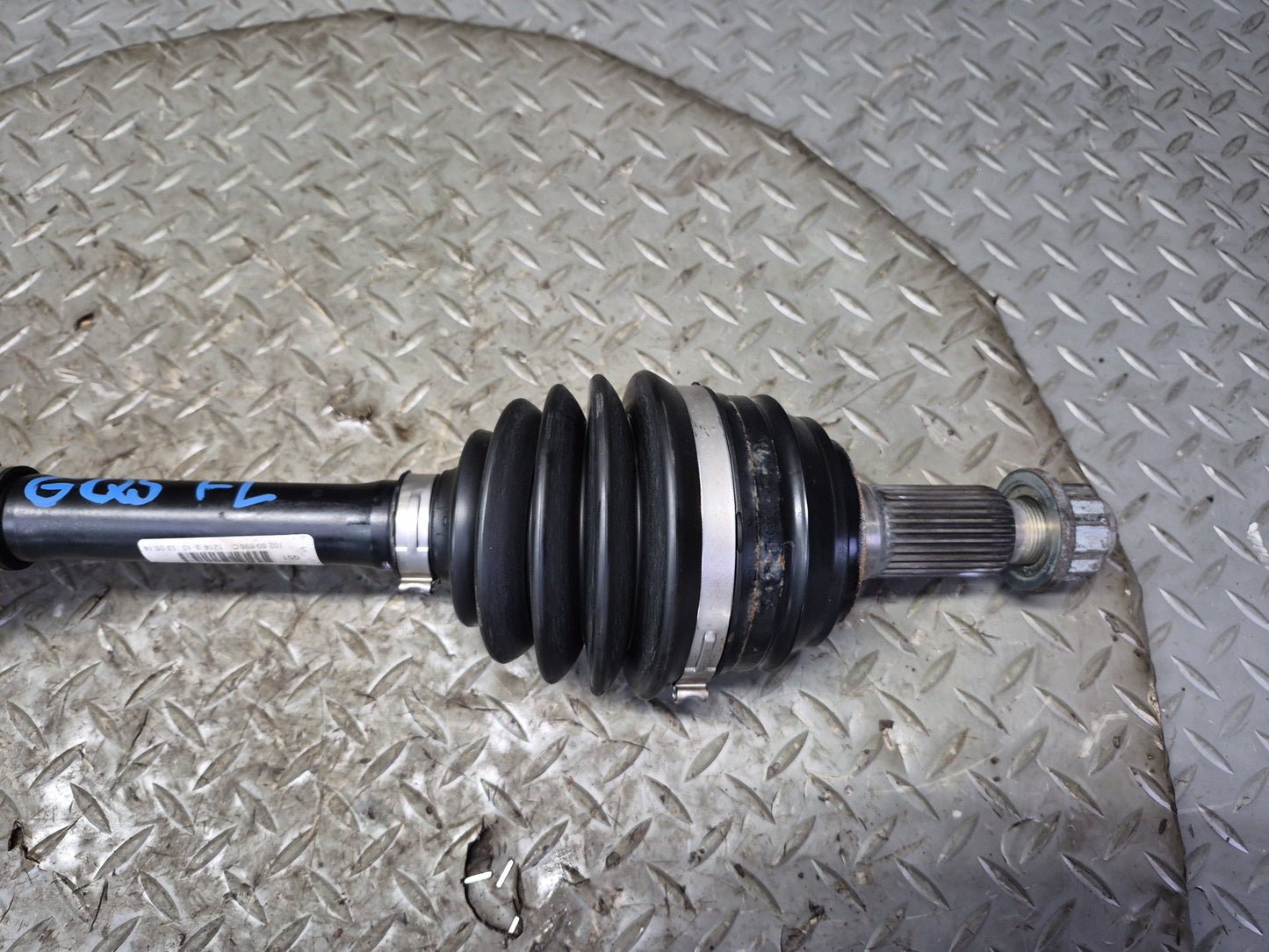 11-15 Audi 4L Q7 3.0L AWD Front Left or Right Axle Shaft 7P0407271C OEM