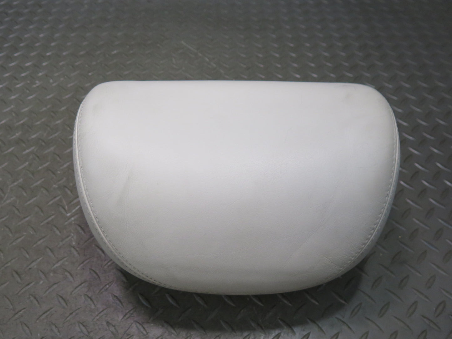 08-12 Lexus UVF46L LS600h Set of 3 Rear Left Center Right Leather Headrest OEM