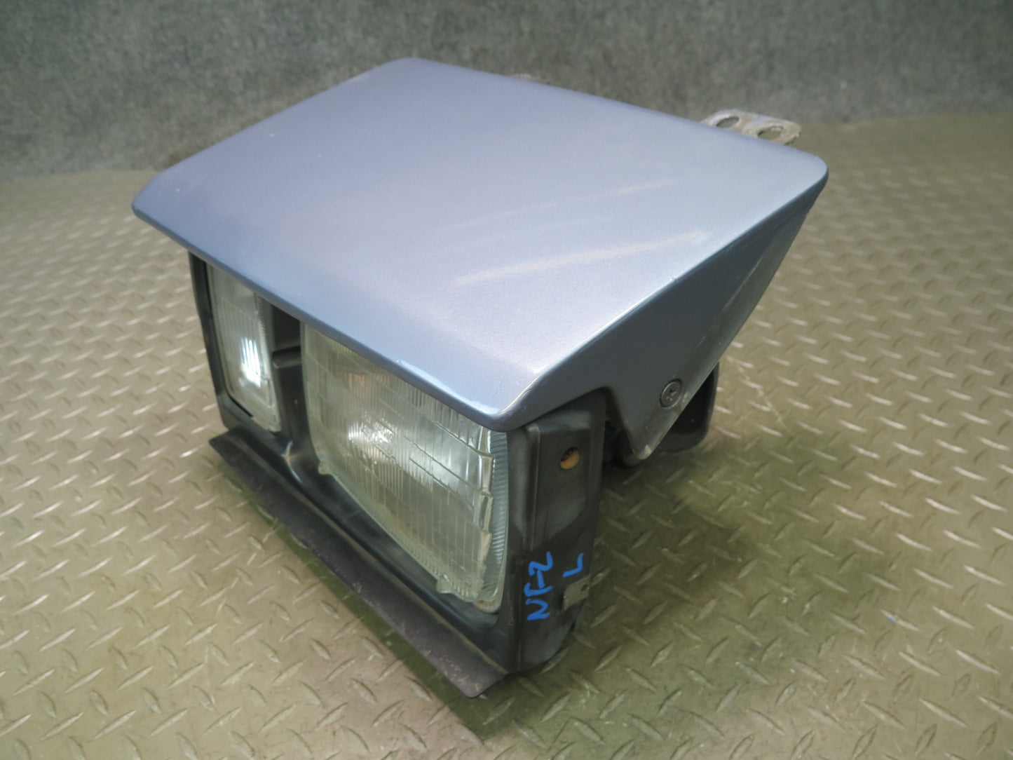 84-86 Nissan 300ZX Z31 Front Left Headlight Lamp w Cover OEM