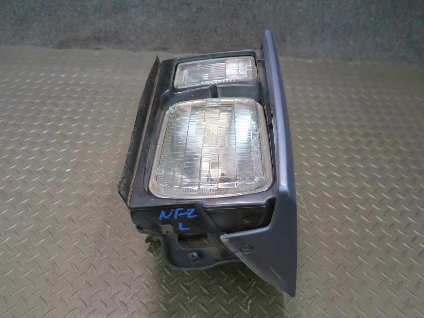 84-86 Nissan 300ZX Z31 Front Left Headlight Lamp w Cover OEM