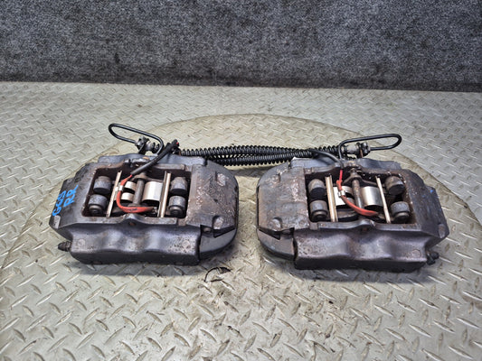 11-15 Audi 4L Q7 Set of 2 Rear Left & Right Brembo Brake Caliper OEM