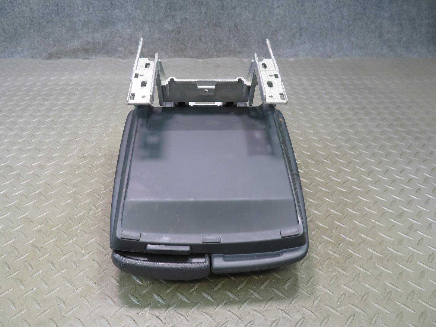 07-15 Audi Q7 4L Center Console Armrest Lid Storage w CUP Holder Black OEM