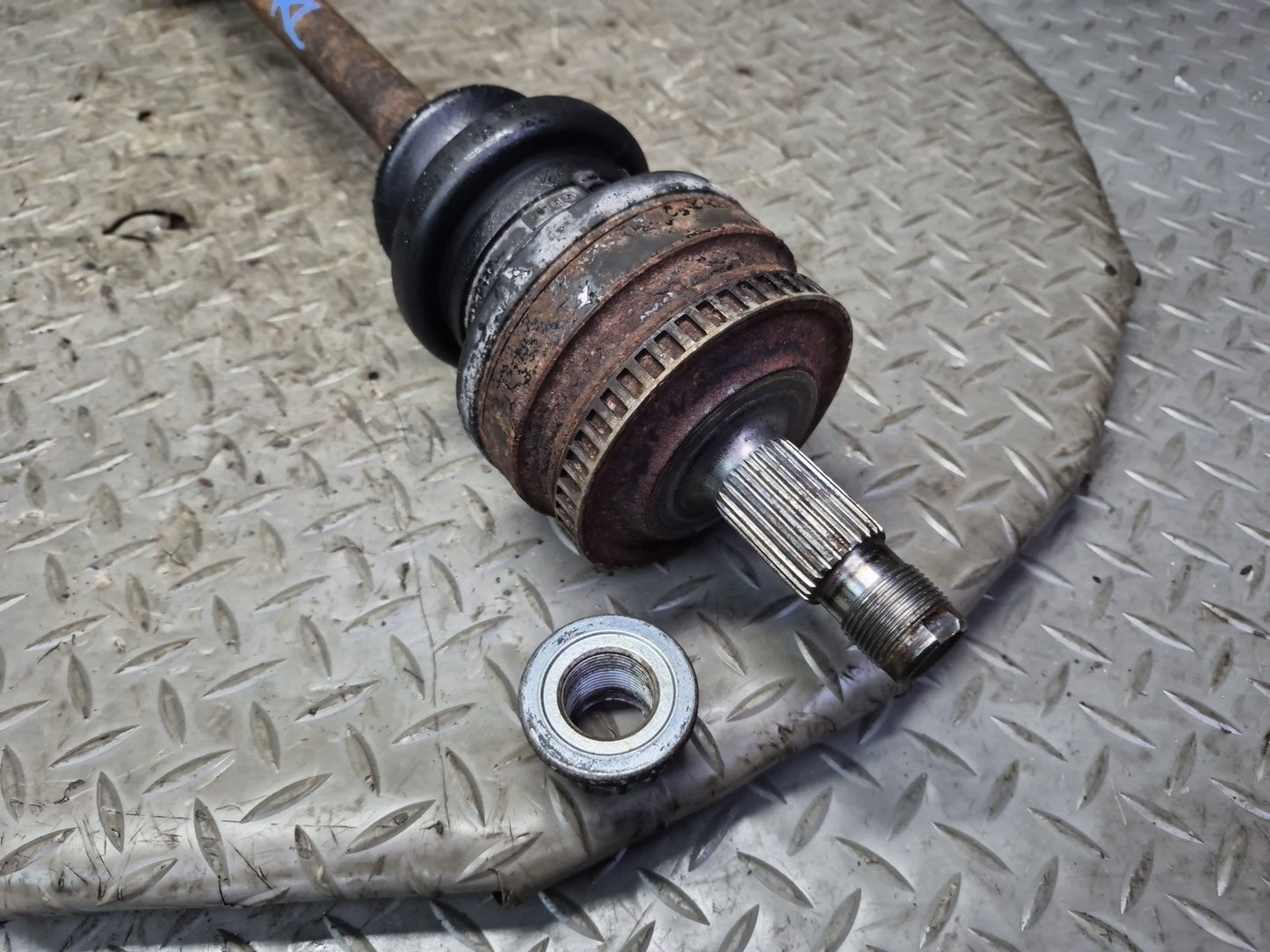 96-02 Mercedes R129 SL500 Rear Left Suspension Axle Shaft 134K Miles OEM