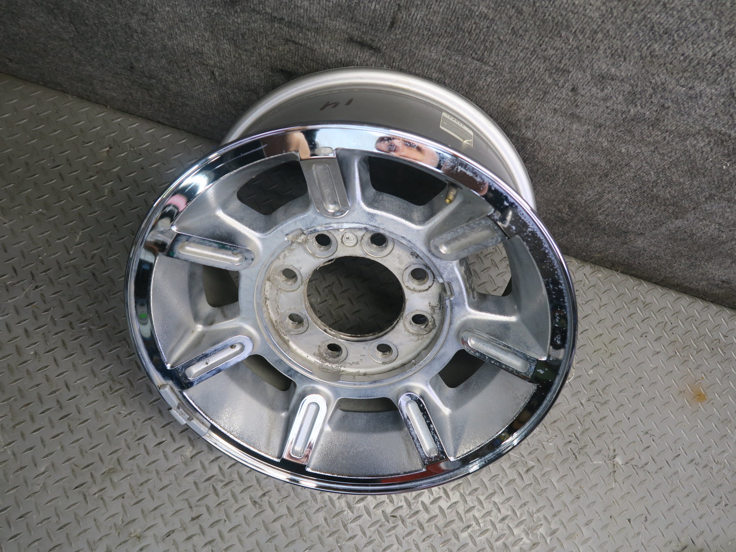 2003-2007 Hummer H2 Alloy R17" Chrome Wheel Rim 17x8.5 ET18 9594459