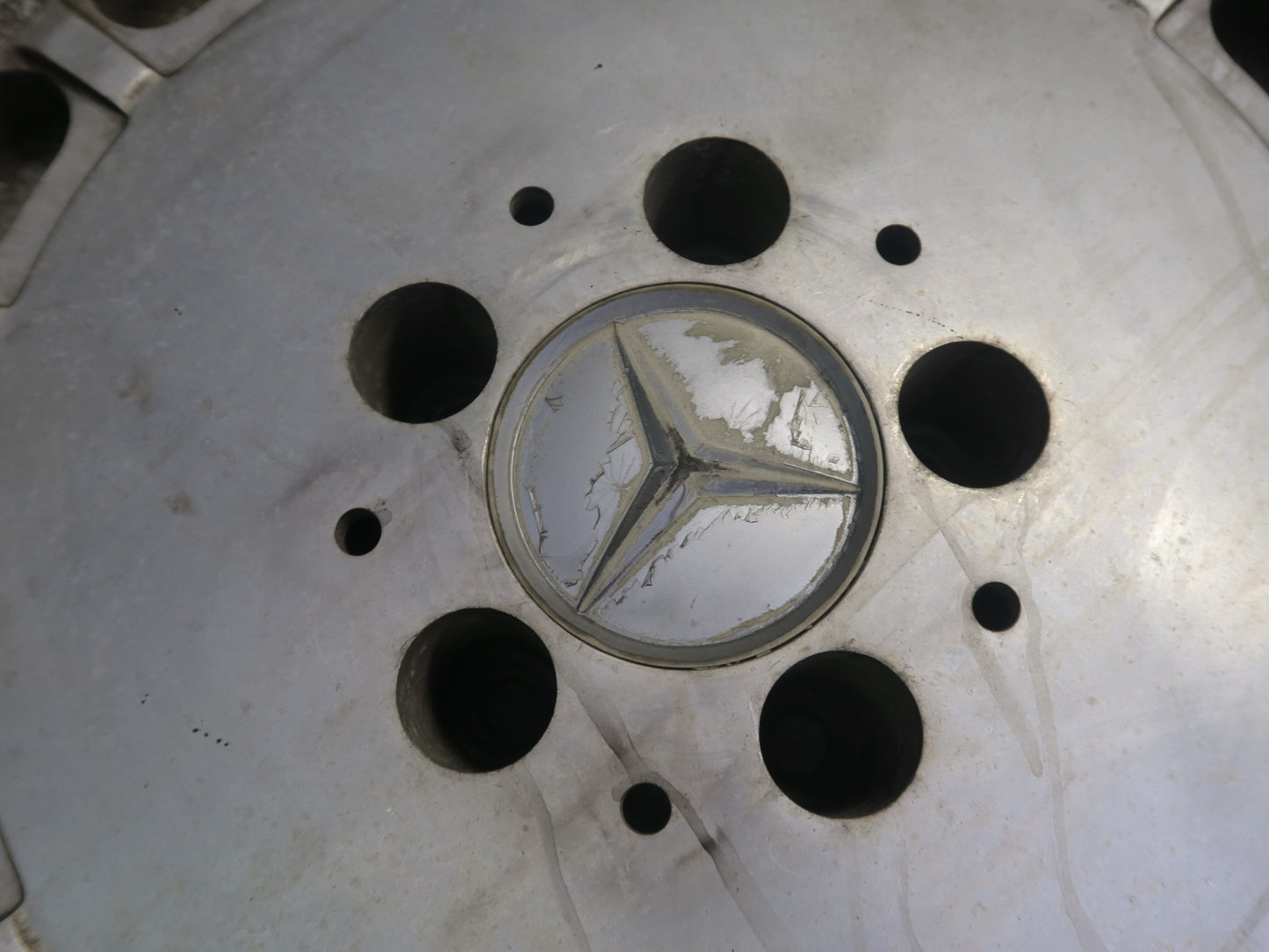 86-89 Mercedes R107 Set of 4 Factory R15 15" Alloy Wheel Rim 15x7J ET25 OEM