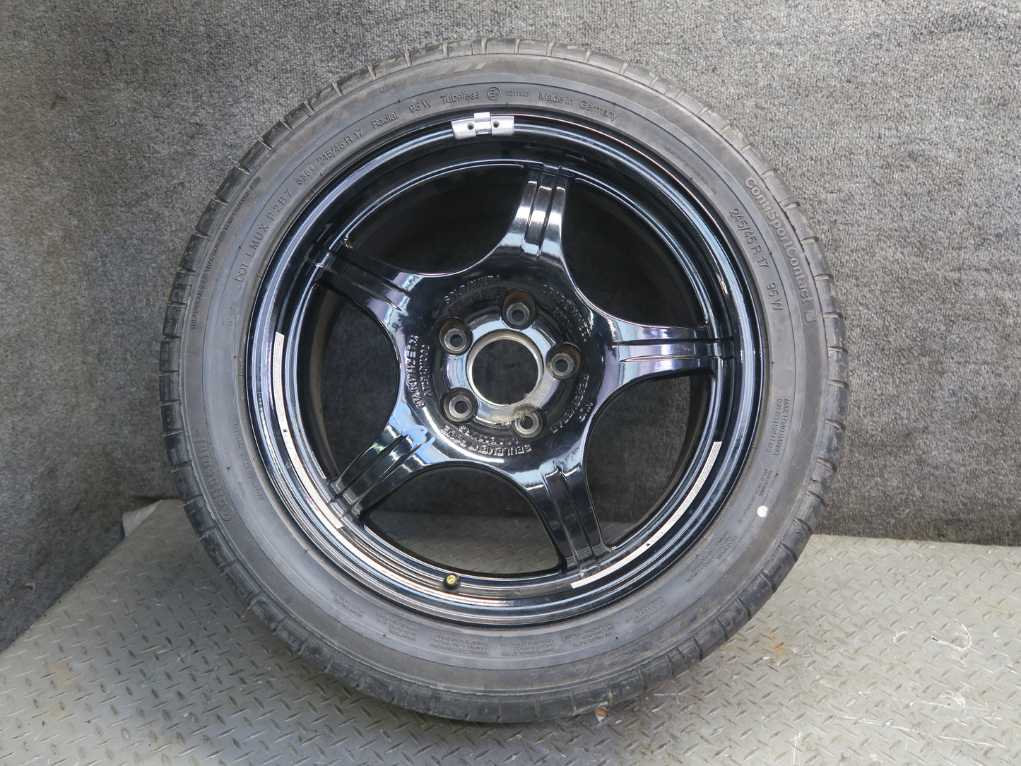 99-02 Mercedes R129 Sl-class Spare Tire R17" Alloy Wheel Rim 17x8.25 ET34 OEM