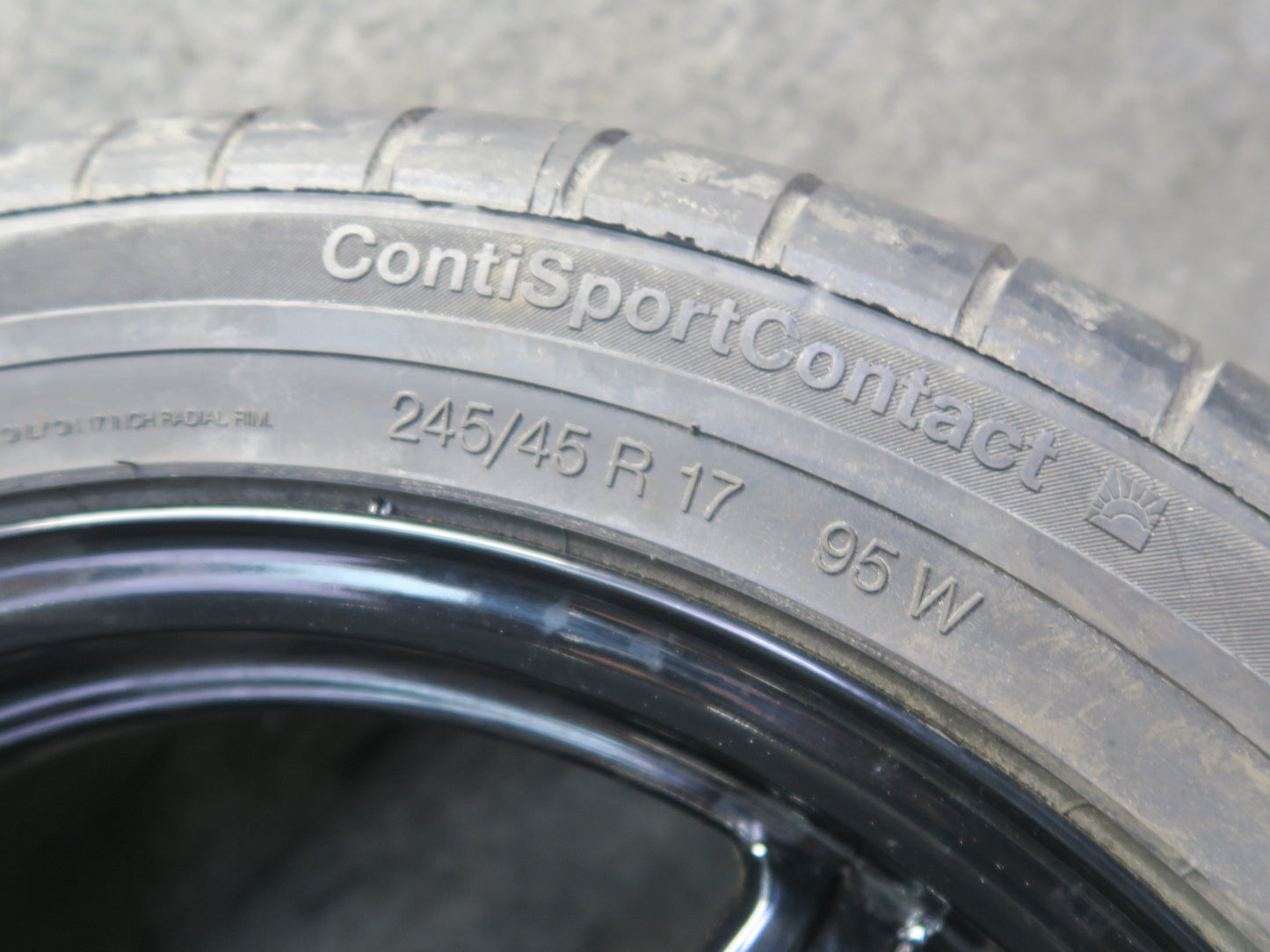 99-02 Mercedes R129 Sl-class Spare Tire R17" Alloy Wheel Rim 17x8.25 ET34 OEM