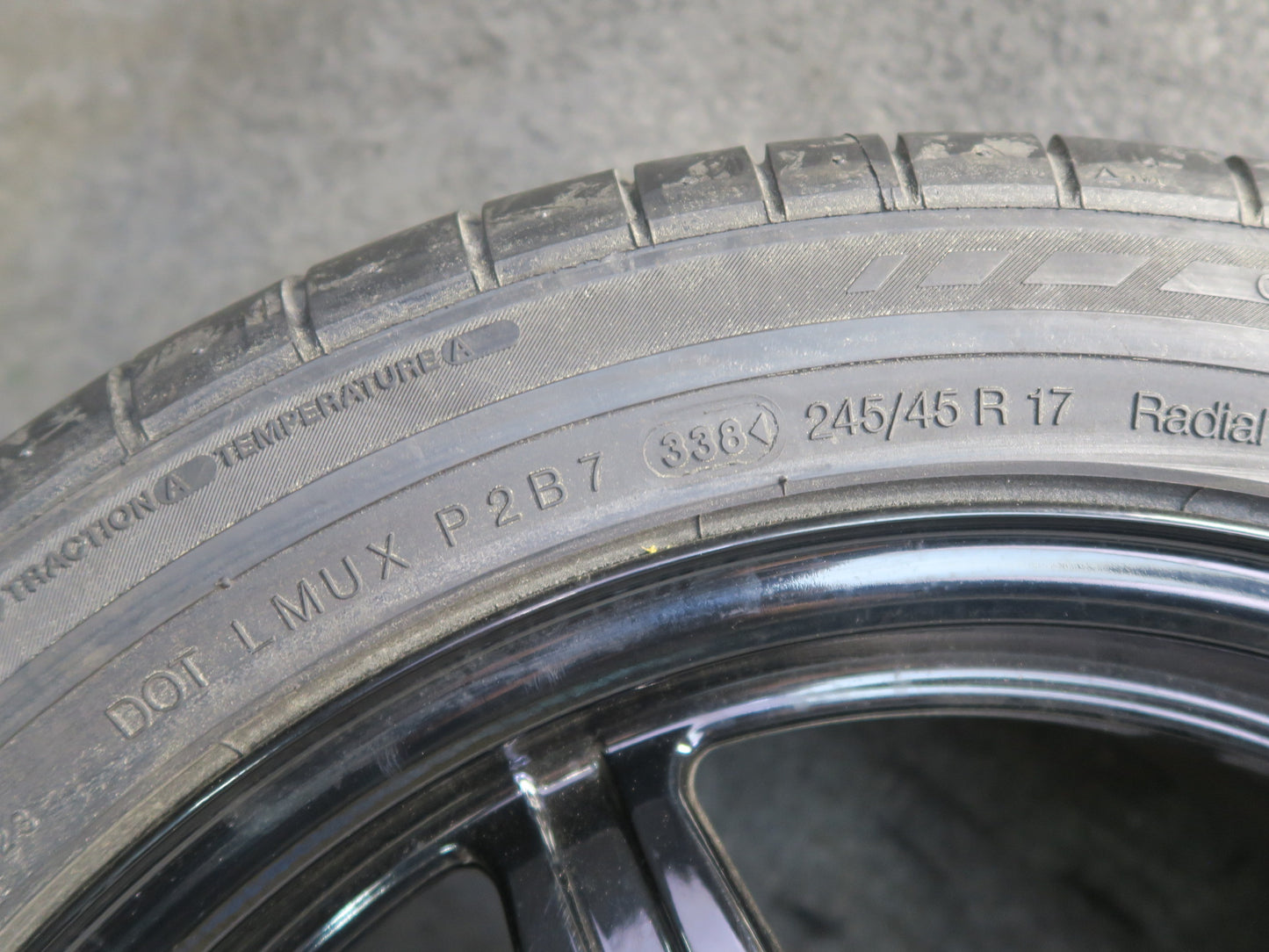 99-02 Mercedes R129 Sl-class Spare Tire R17" Alloy Wheel Rim 17x8.25 ET34 OEM