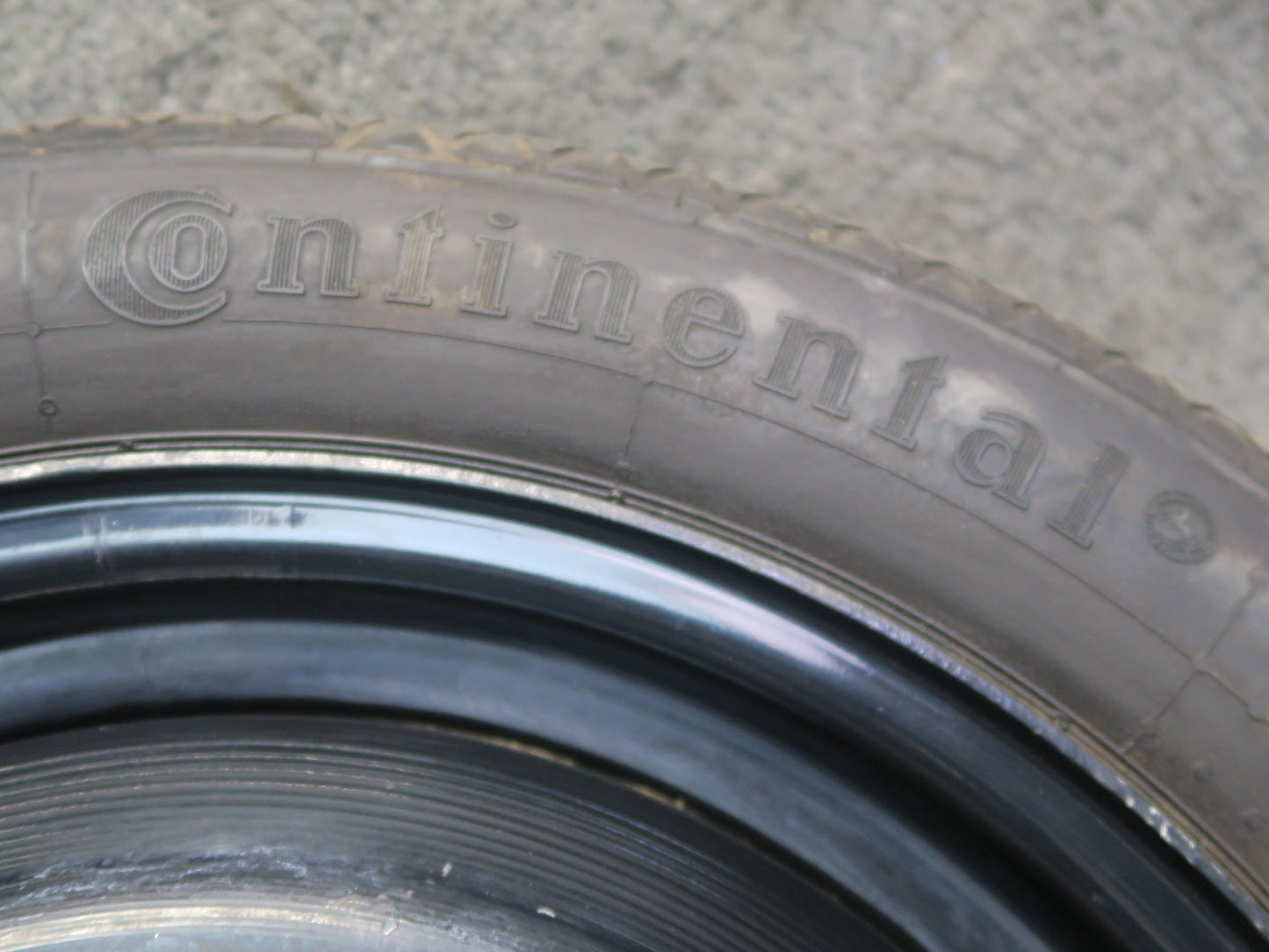 88-96 Chevrolet Corvette C4 Emergency Spare Tire R17" Wheel 17x4J 155/70 OEM