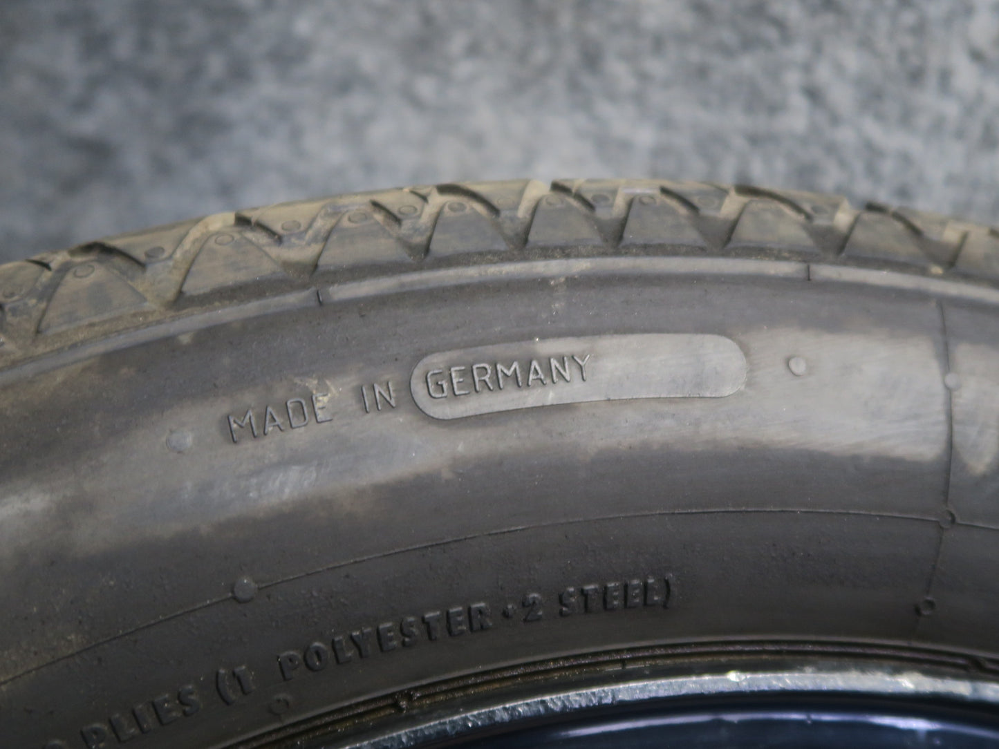 88-96 Chevrolet Corvette C4 Emergency Spare Tire R17" Wheel 17x4J 155/70 OEM